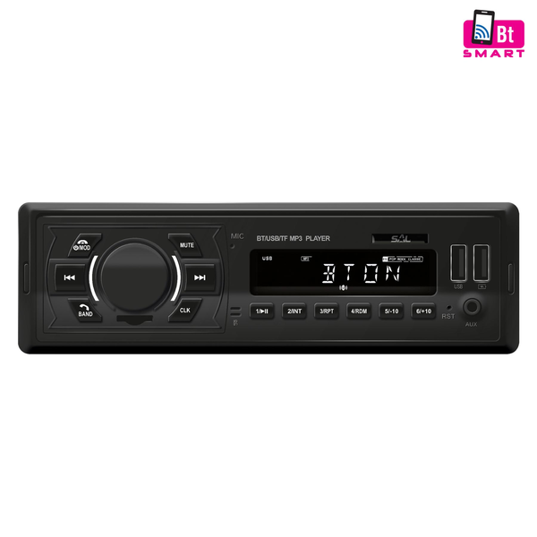 Inteligentné autorádio SAL VB 2300, 4 x 45 W, 4 RCA, FM, BT, USB, MicroSD,