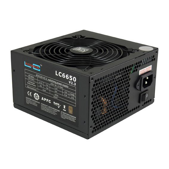 LC Power 650W 80+ Bronze LC6650 V2.3 Super Silent
