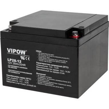 Vipow Akumulator żelowy 12 V / 28 Ah