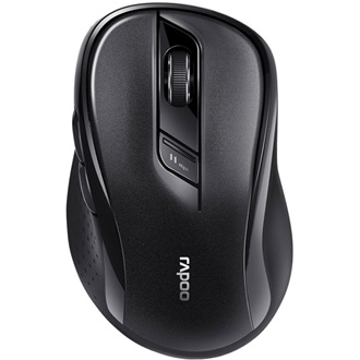 Rapoo M500 vezeték nélküli egér fekete 1600 DPI (184535)
