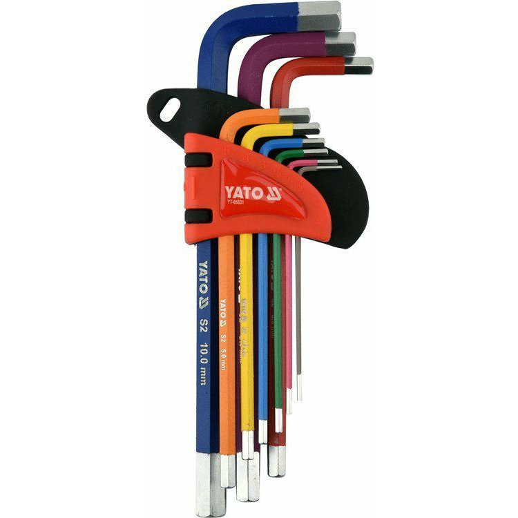 YATO YT-05631 Imbuszkulcskészlet - 9 db-os, 1,5-10 mm (YT-05631)