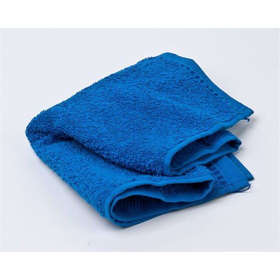 Prosop din bumbac, 30x50cm albastru mediu (BDCTRO-30X50) (BDCTRO-30X50)