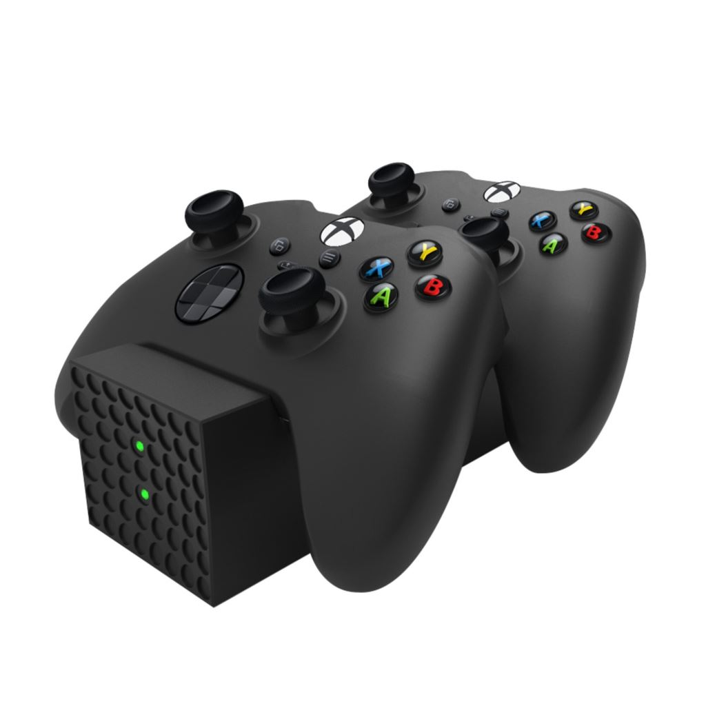 FR-TEC Xbox Series/One kettős kontroller töltő fekete (FT3001) (FT3001)