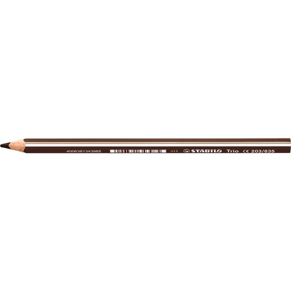 STABILO Trio Thick Brun 1 stk