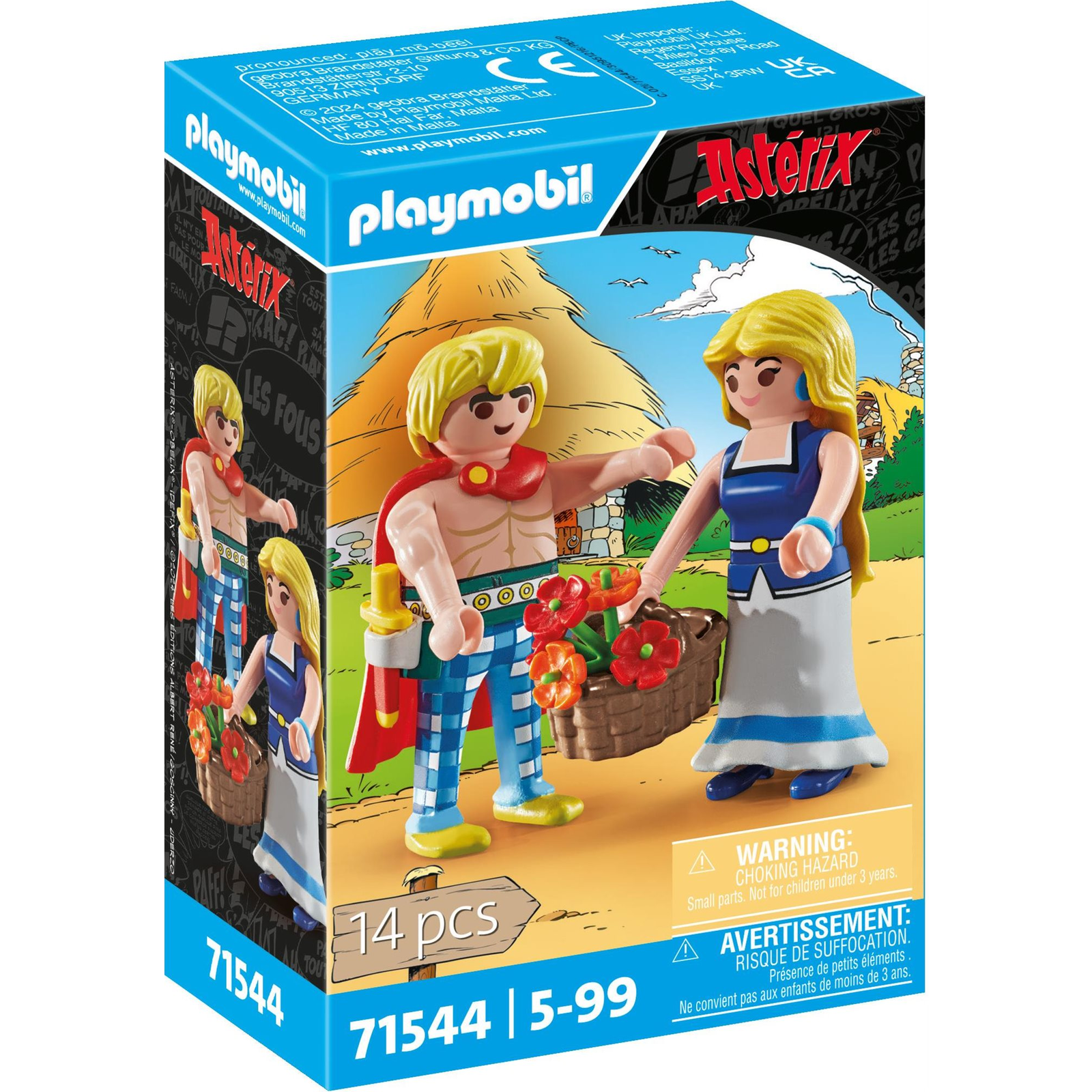 Playmobil 71544 Asterix: Tragikomix és Falbala (4008789715449)