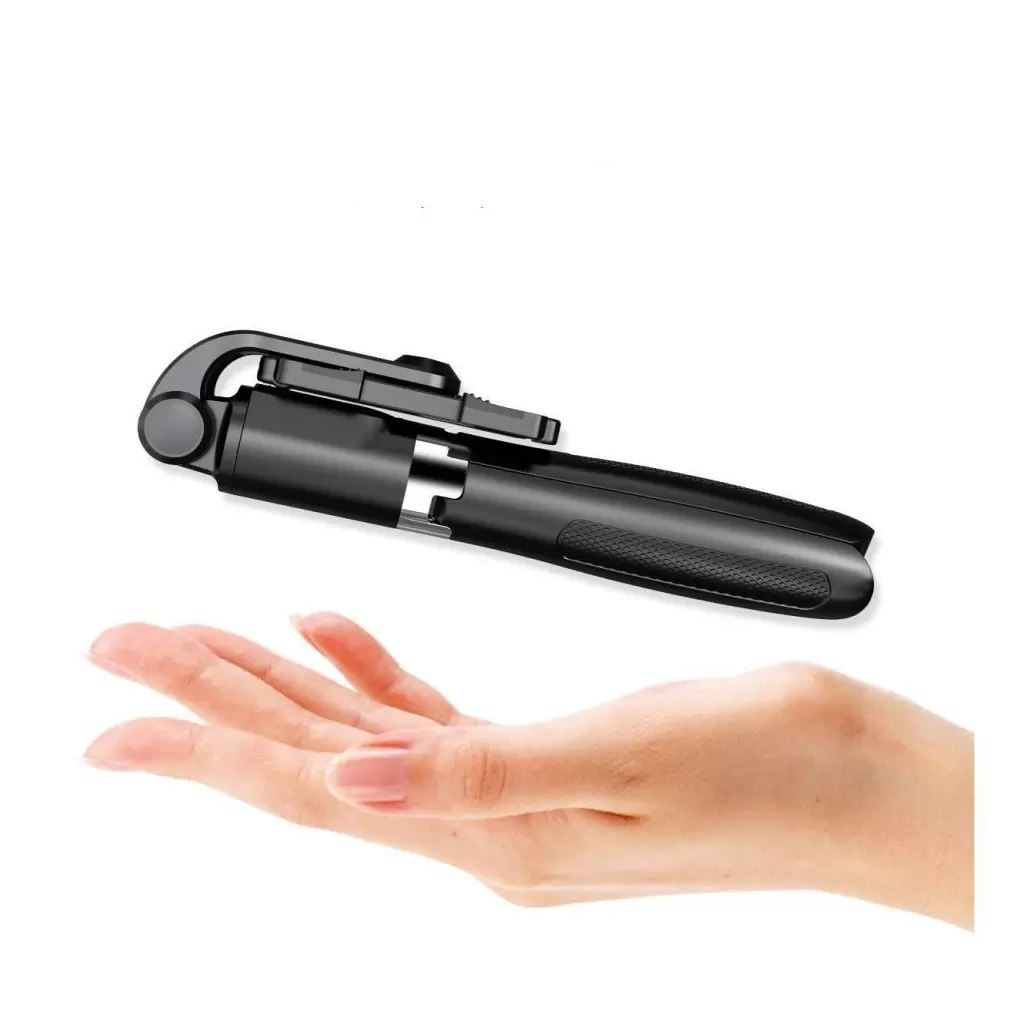 Tech-Protect L01S vezeték nélküli szelfi bot állvány fekete (126538) (TechProtect126538)