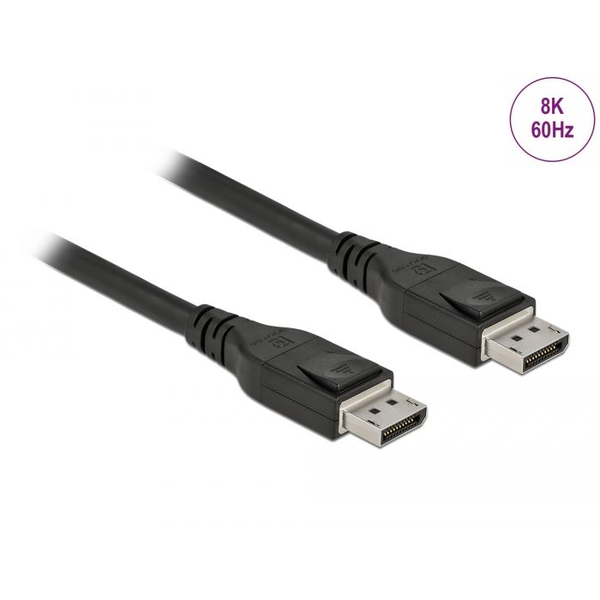 Delock Aktív DisplayPort kábel 8K 60 Hz 15 m (85504) (D85504)