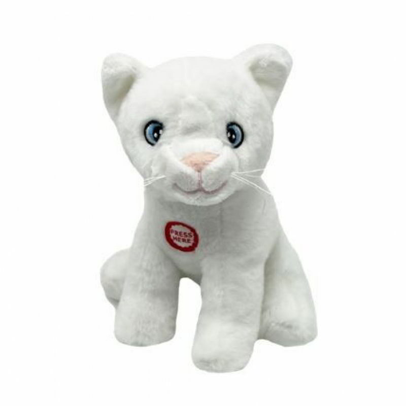Tulilo Creme Cica plüss figura - 15 cm (9300)