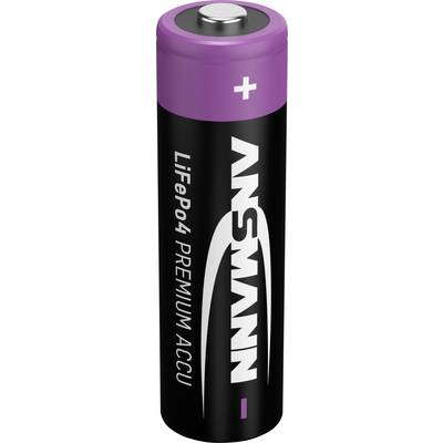 Akumulátor ANSMANN Li-Ion Mignon, AA, LiFePo4, 3,2 V, 500 mAh