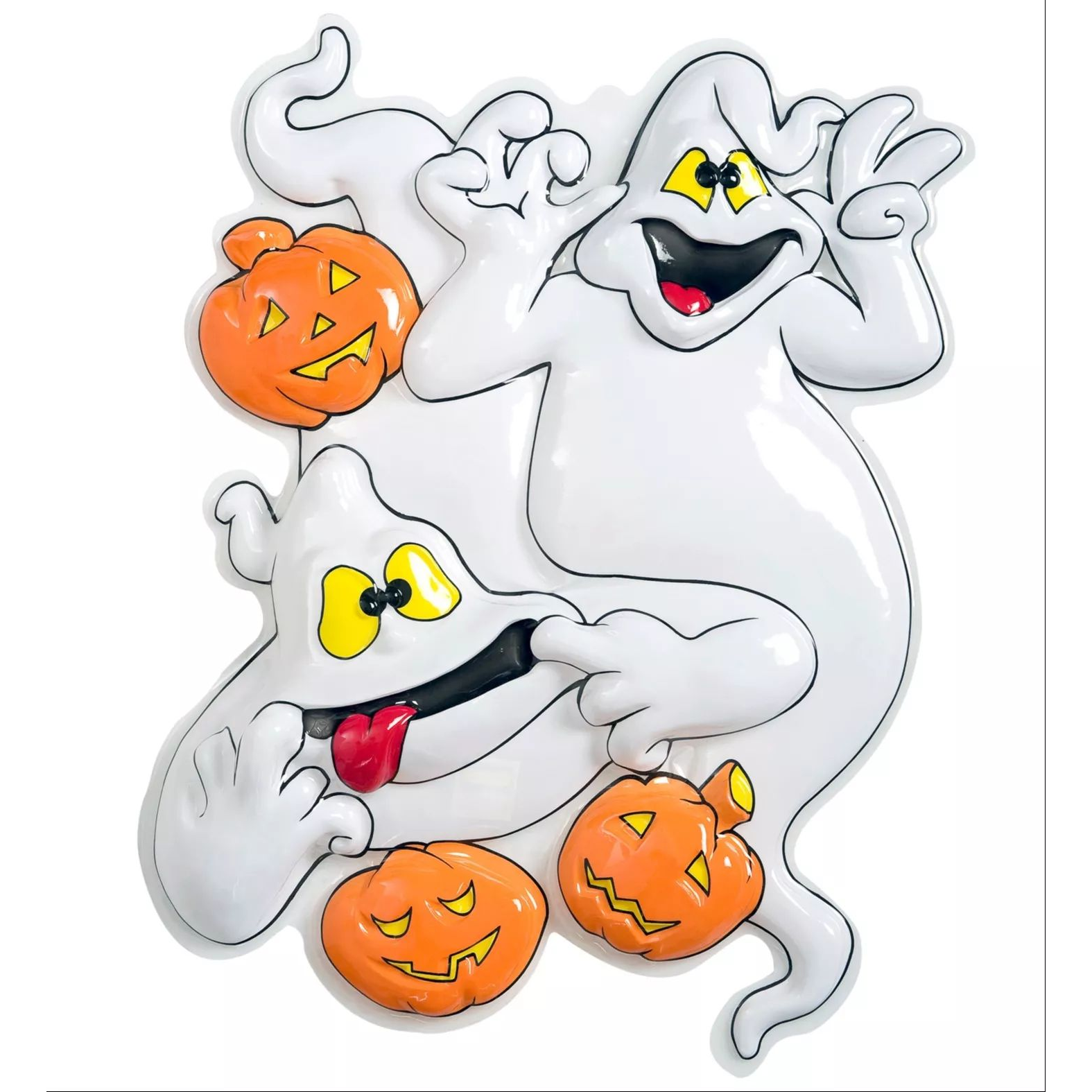 Widmann 3D Szellem Halloween Dekoráció 36x 51 cm (2127J)