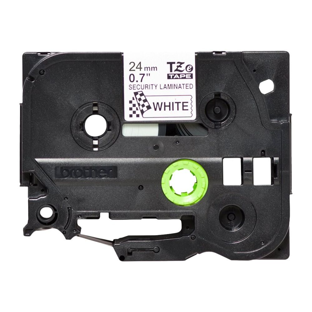 Brother TZE-SE5 címkéző szalag Fehéren fekete TZ/TZe (TZESE5)