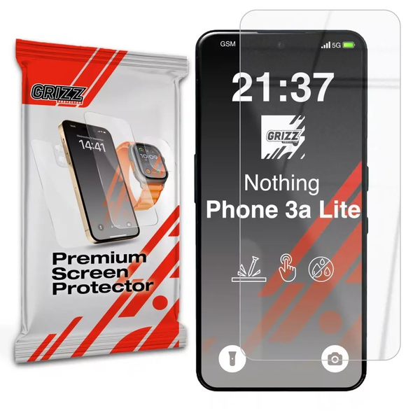 Szkło hybrydowe GrizzGlass HybridGlass do Nothing Phone 3a Lite
