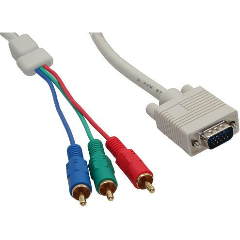 InLine 17202 cavo e adattatore video VGA (D-Sub) Beige