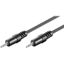 Goobay 50457 2.5mm Jack apa - 2.5mm Jack apa Kábel (1.5m)