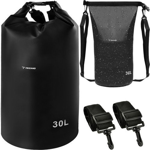 Trizand Vízálló Táska 30 L Fekete (5900779950719)