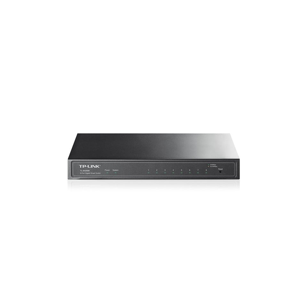 TP-Link TL-SG2008 Administreret L2 Gigabit Ethernet (10/100/1000) Sort
