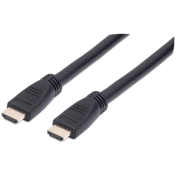 Manhattan 353977 HDMI-kabel 10 m HDMI Type A (Standard) Sort