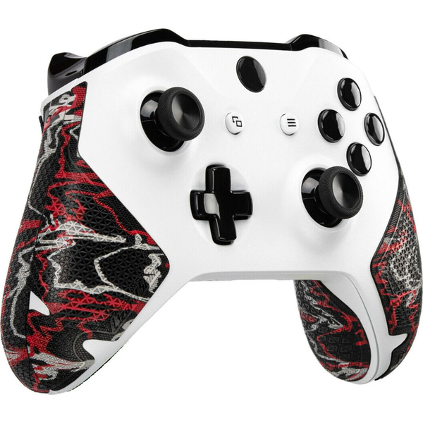 Lizard Skins Xbox One csúszásgátló kontroller borítás 0.5mm, Wildfire Camo - fekete-piros terepszínű (DSPXB159)