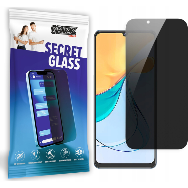  GrizzGlass Szkło prywatyzujące GrizzGlass SecretGlass do ZTE Blade V50 Vita