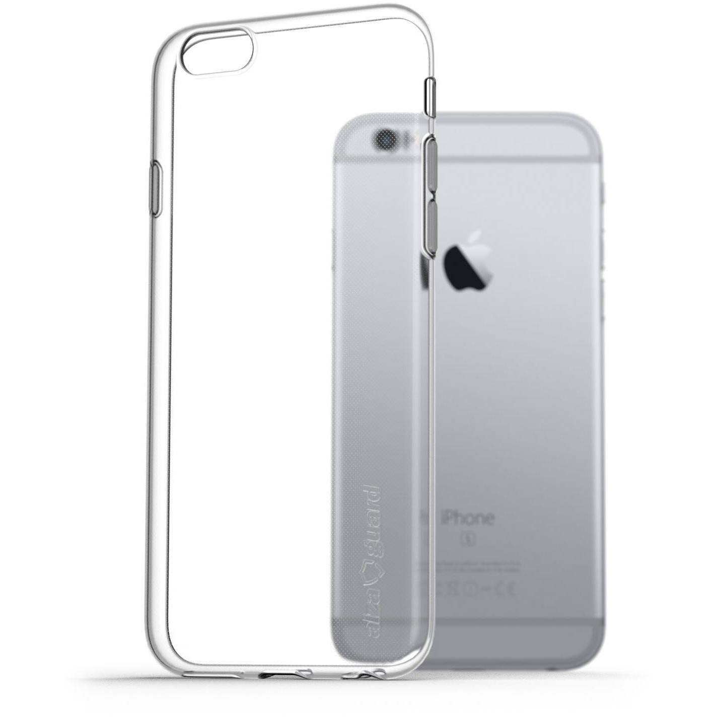 AlzaGuard Crystal Clear TPU Case iPhone 6 / 6S tok (AGD-PCT0015Z)