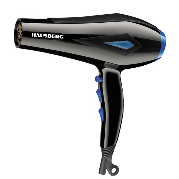 Hausberg HB-28 2400W Hajszárító 2400W - Fekete (HB-28)