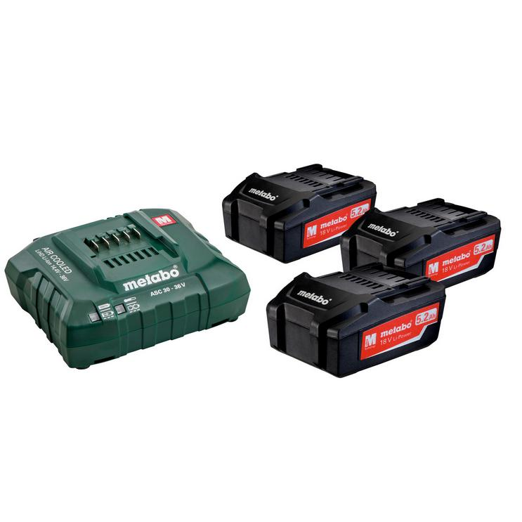 Metabo Akkumulátor szett Li-Power 18V / 5,2Ah (685048000)