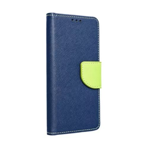 Fancy Apple iPhone 15 Plus fliptok kék-lime színű (75836) (fancy75836)