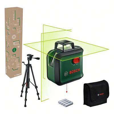 Bosch Home and Garden Keresztvonalas szintezőlézer készlet, max. 12 m, AdvancedLevel 360 Set (0603663BZ1) (0603663BZ1)