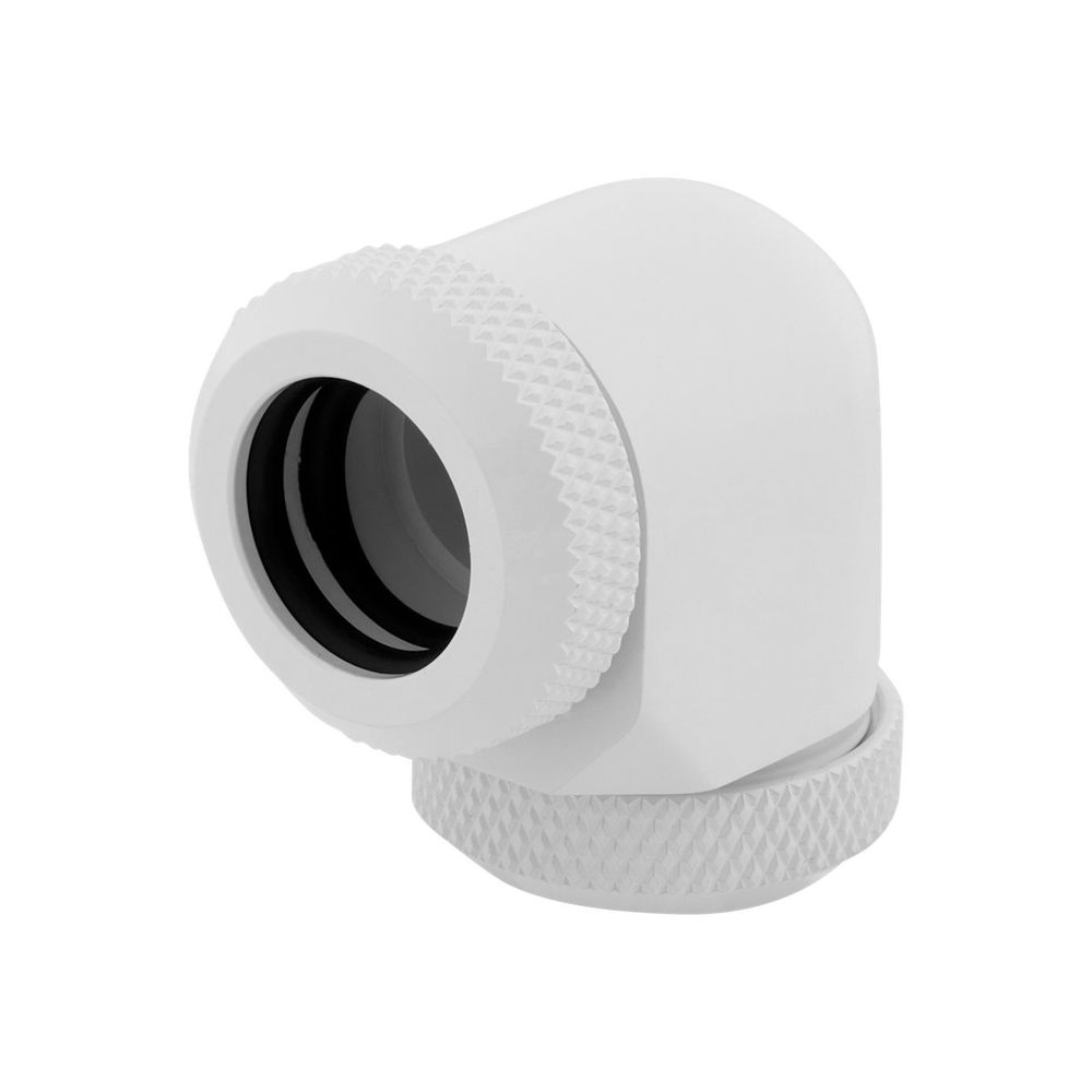 Corsair Hydro X Series XF Hardline 90° 12mm OD Fitting Twin Pack White (CX-9052027-WW)