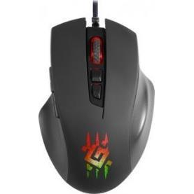Defender Wolverine GM-700L Gaming Egér 12800 DPI RGB Világítás