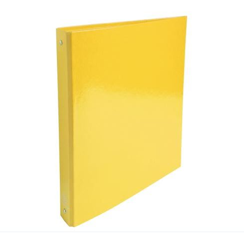 Exacompta Iderama 4 gyűrűs gyűrűskönyv, 40mm gerincvastagság, A4 sárga (519299E) (519299E)