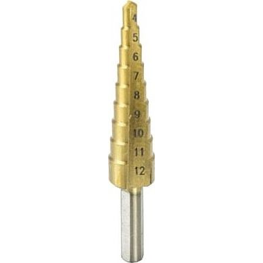 Wiertło Dedra stopniowe walcowe 7 4 5 6 10 11 12 8 9mm  (WMST0412)