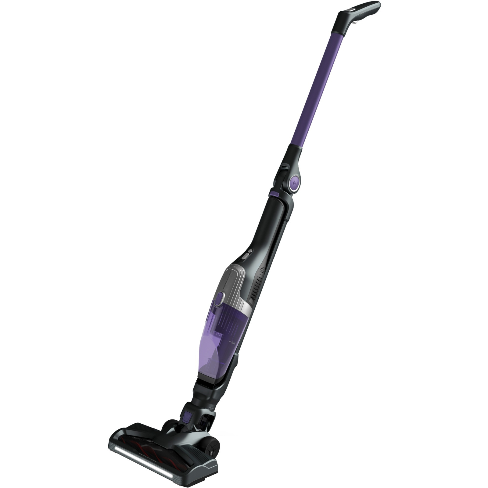 Rowenta X-Trem Compact RH1238 Tyčový vysávač Batérie Suchý Bezvreckové 0,4 L Purpurová (RH1238)