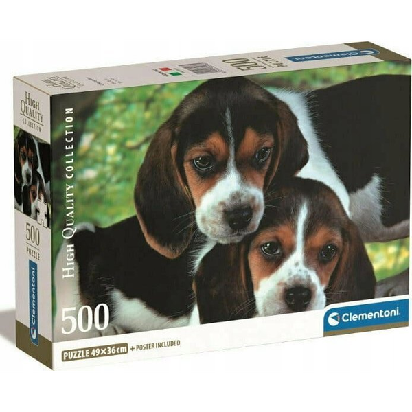 Clementoni High Quality Collection Close Together Puslespil 500 stk Dyr
