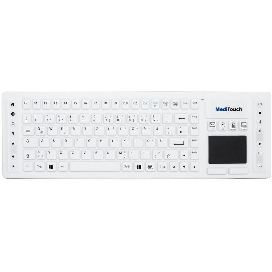 Клавиатура Baaske MTA MediTouch BLT02 IP67 Silikon — 2011316, бяла