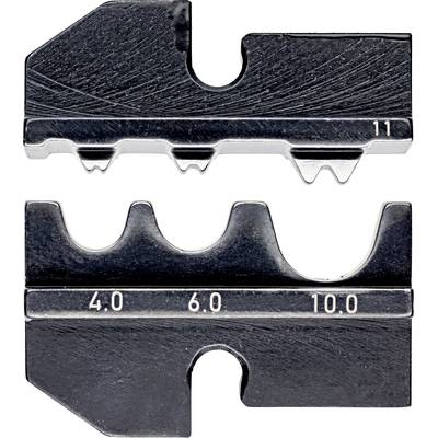 KNIPEX (97 49 11) (97 49 11) Krimpelő betét Szigeteletlen szorító-kábelsaruk, Szigeteletlen roppantós összekötő, Szigeteletlen összetolható csatlakozók, (97 49 11)