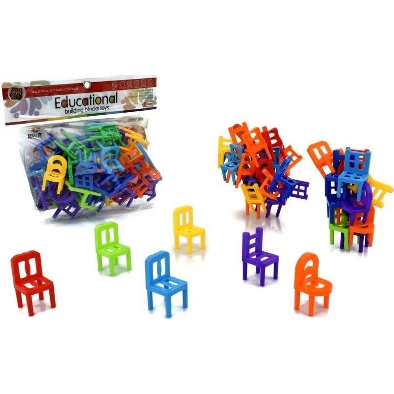 Pro Kids Székek Építése Ügyességi Társasjáték (408225)