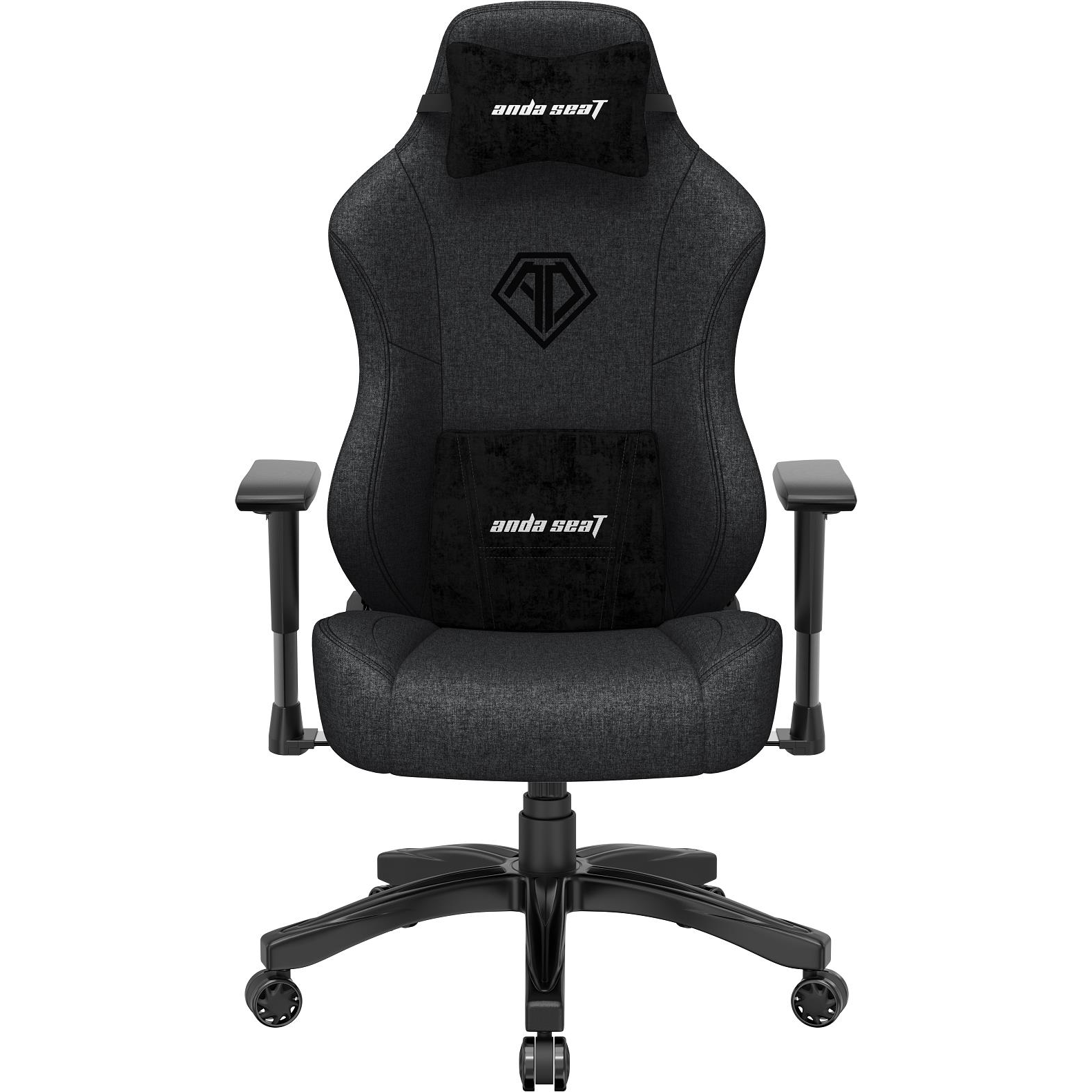 Anda Seat Phantom 3 Gaming Chair - L Dark Grey Fabric (AD18Y-06-GB-F)