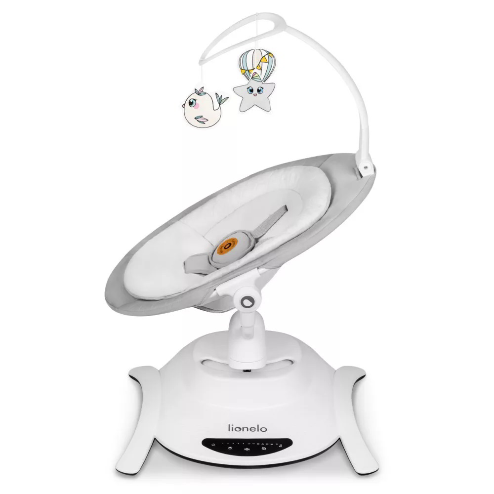 Lionelo Bella 4 az 1-ben pihenőszék - Szürke (LO-BELLA SET GREY CONCRE)