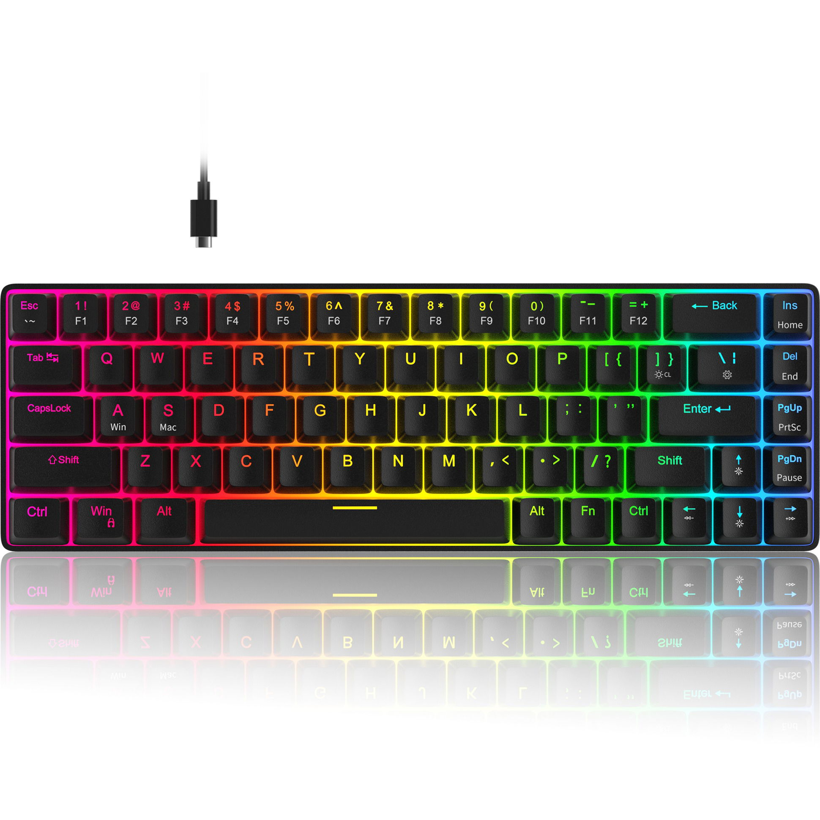 Magegee MK-BOX-B-M Mechanical Keyboard - Magnetic switch - US (MK-BOX-B-M)