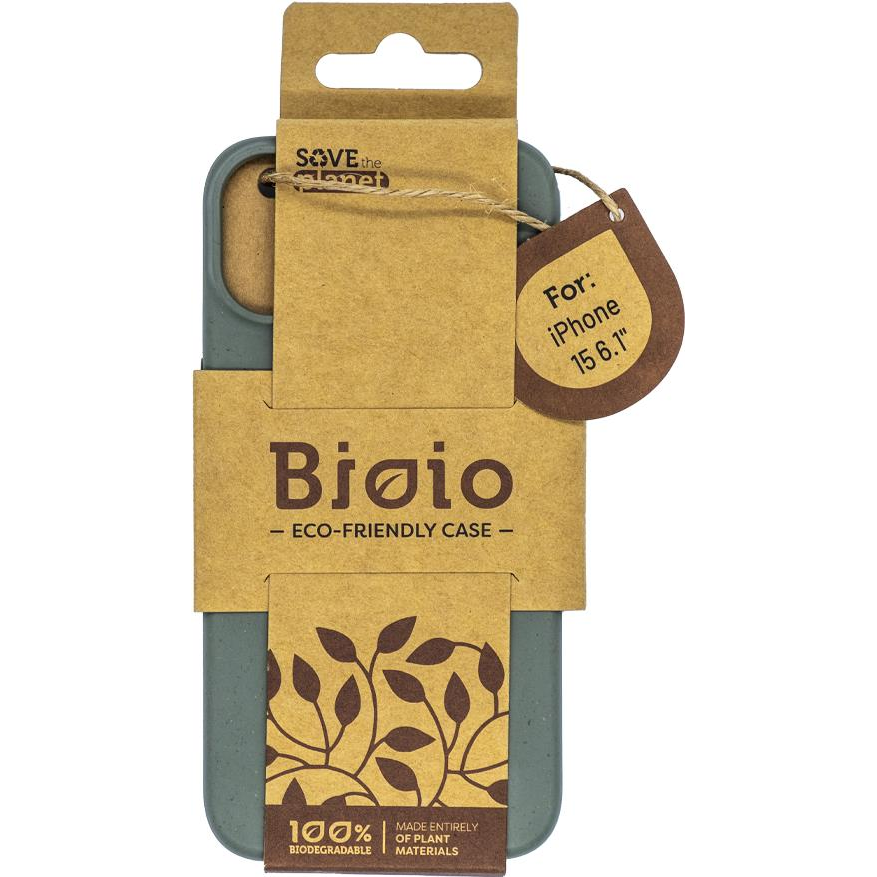 Forever Bioio Apple iPhone 15 zöld tok (GSM173371)