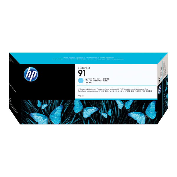 HP 91 Light Cyan 775ml Eredeti Tintapatron C9470A