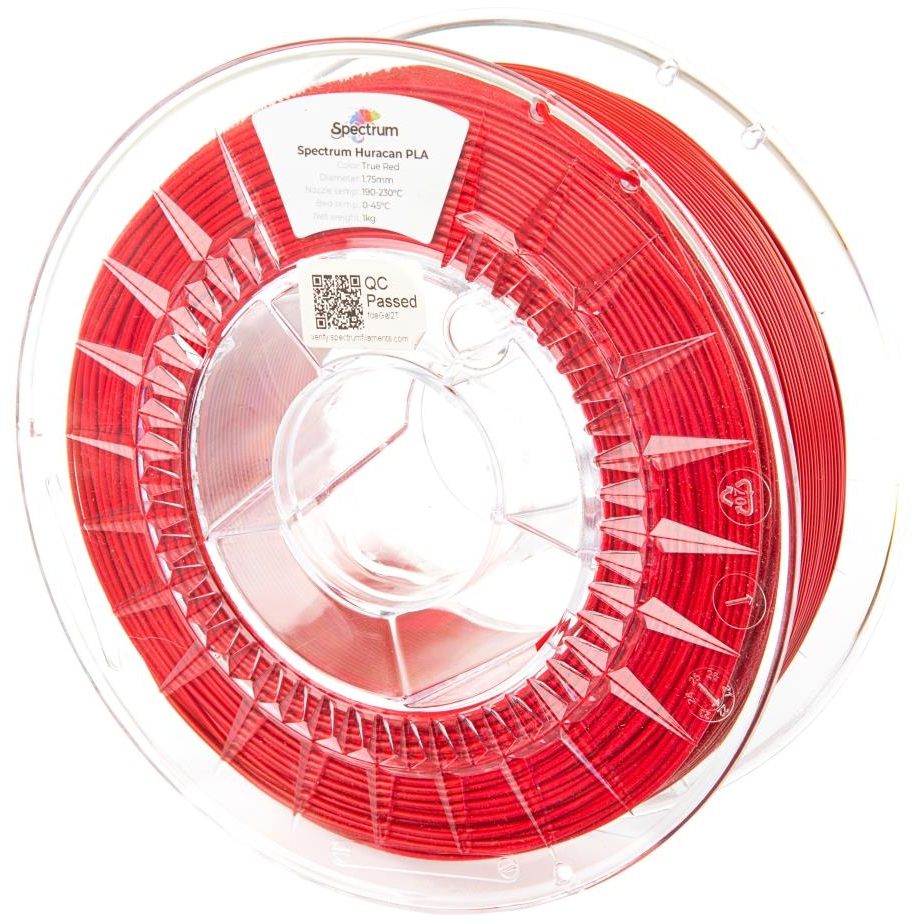 Spectrum Huracan PLA 1,75 mm, True Red, 1 kg (80931)