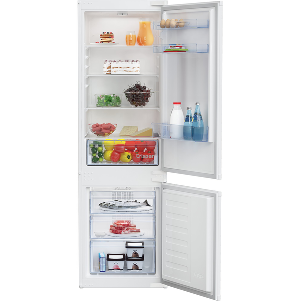 Beko BCHA275K41SN nevera y congelador Integrado 262 L E Blanco