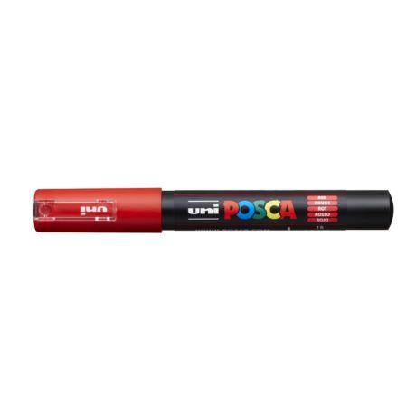 Uni Posca PC-1M dekormarker piros (PC-1M RED(E)) (PC-1M RED(E))