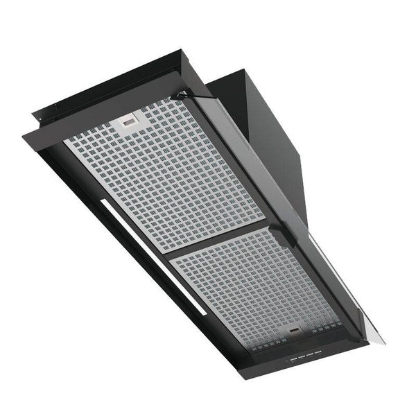 Cata CORONA 90 BK/B вграждаема аспираторна качулка черна