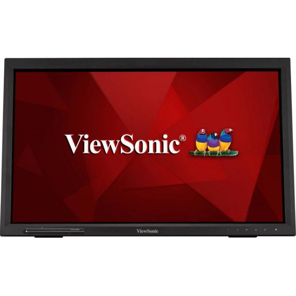 Viewsonic TD2223 computer monitor 54,6 cm (21.5") 1920 x 1080 Pixels Full HD LED Touchscreen Multi-gebruiker Zwart