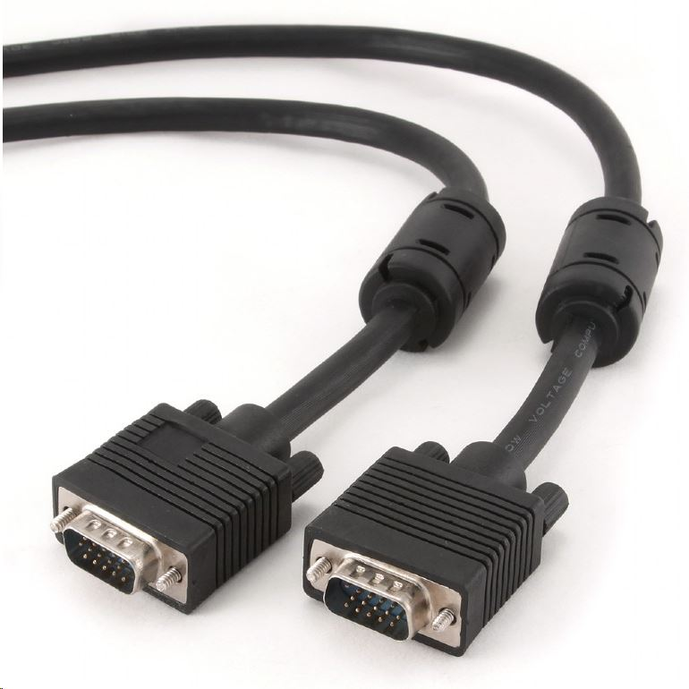 Gembird Cablexpert VGA összekötő kábel 15m (CC-PPVGA-15M-B) (CC-PPVGA-15M-B)
