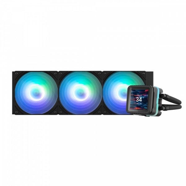 Ventilador Sistema De Refrigeración Líquida Todo En Uno Zalman Rl3067016  | Negro
