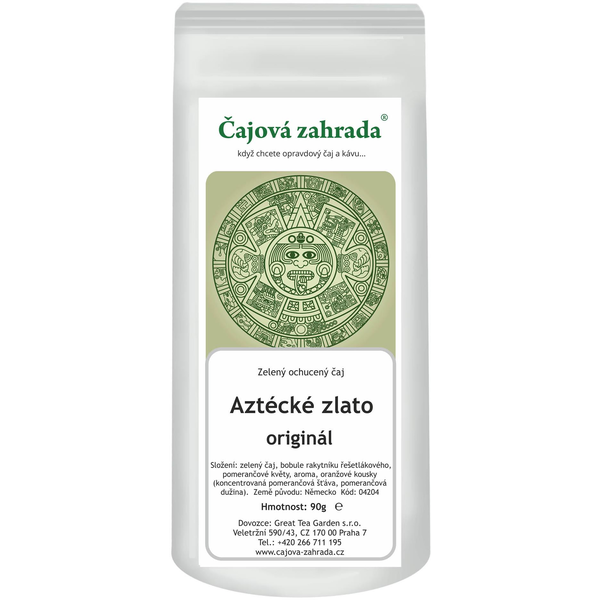 Tea Garden - Aztec Gold - flavored green tea, 90 g